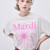 男女通用T 4色 UNISEX TSHIRT TRIPLE FLOWER